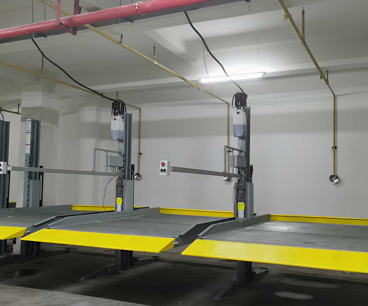 四柱升降横移机械式立体车库差异化配建标准